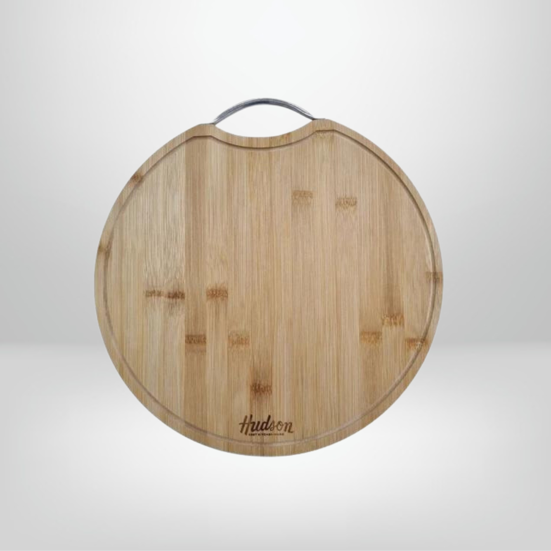 Tabla de Madera Bambú Redonda 36 x 1,5cm HUDSON