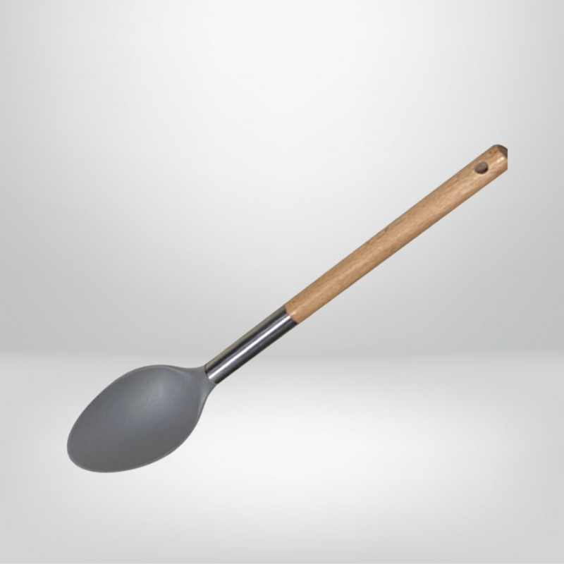 Cuchara de Nylon C/Mango de Madera HUDSON