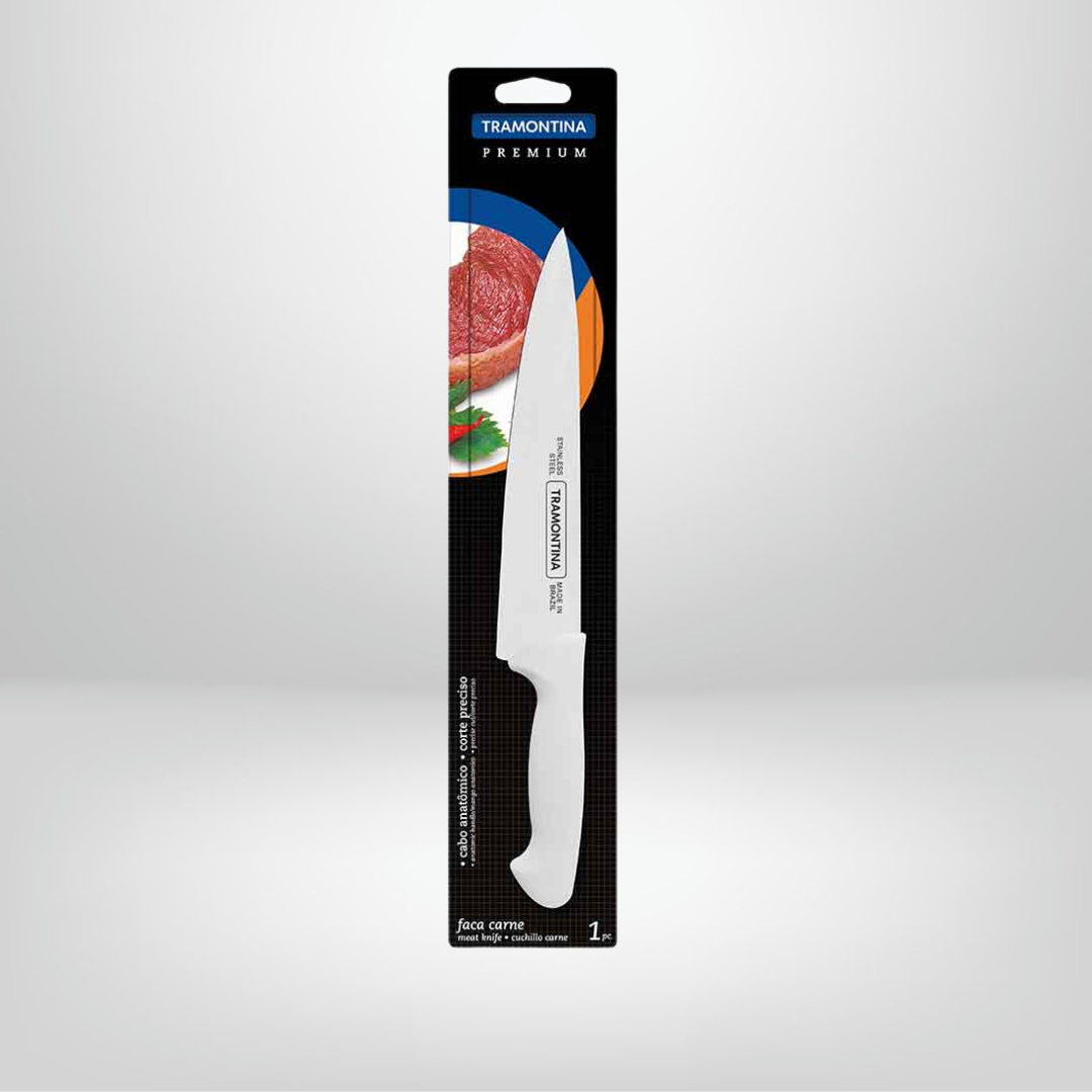 Cuchilla Premium 8&quot; c/Mango Plástico TRAMONTINA