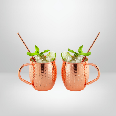 Set de Jarros para Trago &quot;Moscú&quot; x2
