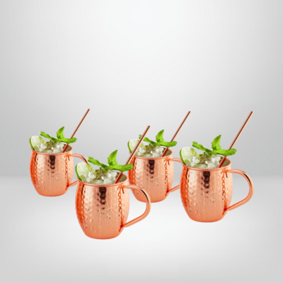 Set de Jarros para Trago &quot;Moscú&quot; x4