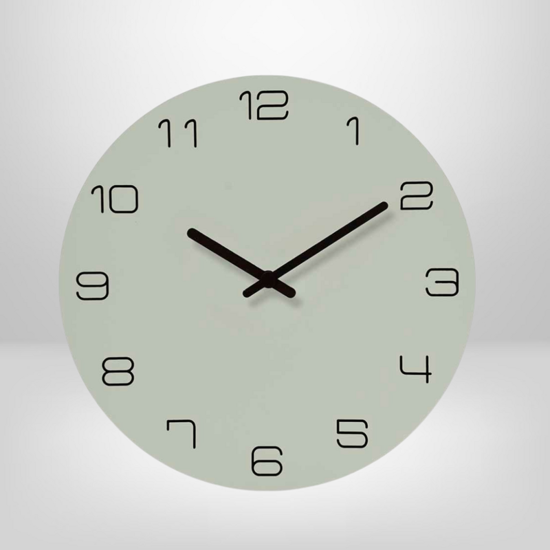 Reloj de Pared Gris 30cm