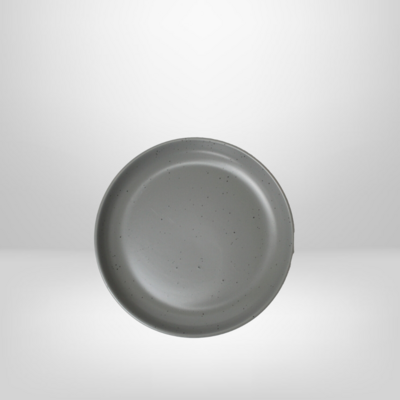 Plato Postre de Cerámica 21cm &quot;Gris Stone&quot;