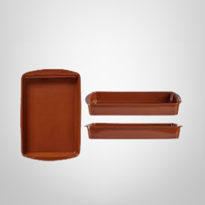 Asadera/Fuente de Barro 35,5 x 23,5 x 5,5 cm