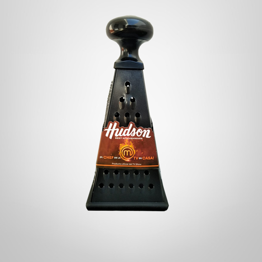 Rallador Piramidal 3 Caras Negro Mate HUDSON
