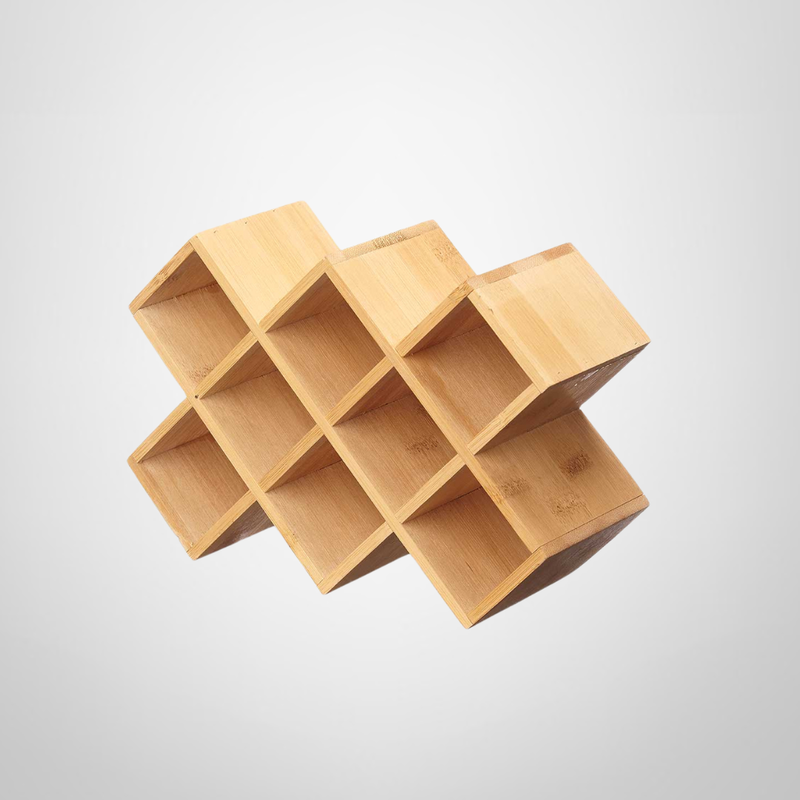Organizador de Condimenteros de Bambu KINVARA