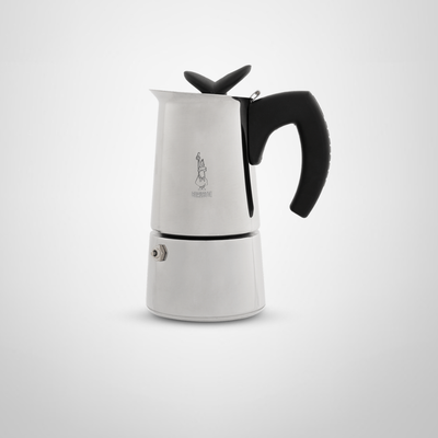 Cafetera Italiana de Acero Inox. &quot;Musa&quot; 6 Tazas BIALETTI