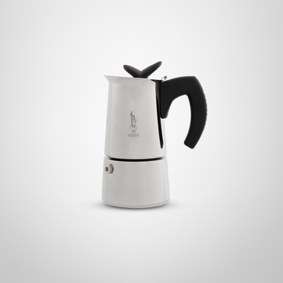 Cafetera Italiana de Acero Inox. &quot;Musa&quot; 4 Tazas BIALETTI