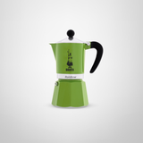 Cafetera Italiana 6 Tazas Rainbow Verde BIALETTI