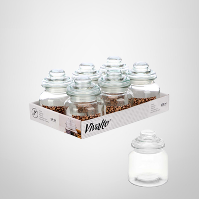 Recipiente de Vidrio Hermético 600ml
