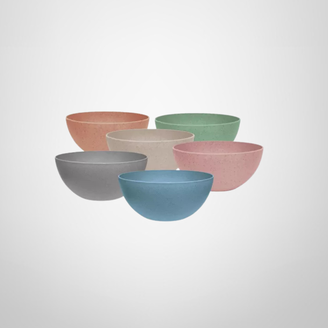 Bowl de Plástico 23cm  &quot;Areia&quot; CAROL