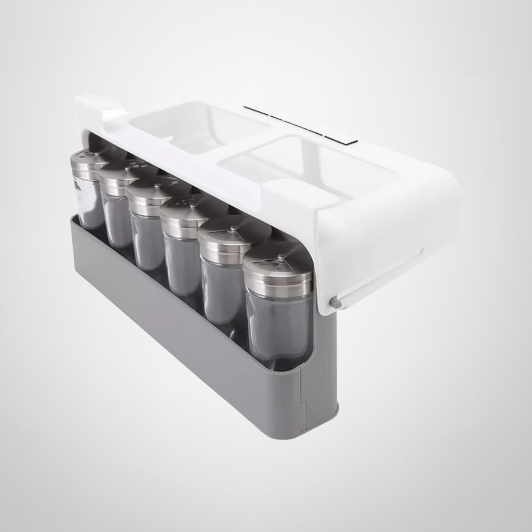 Set Condimentero Colgante para Estante 6 Recipientes