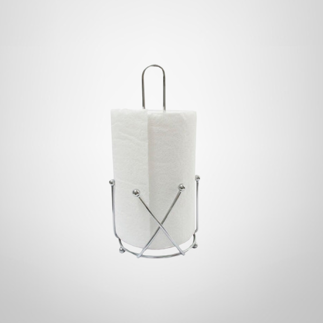 Portarrollo de Cocina de Acero Inoxidable 28x13cm