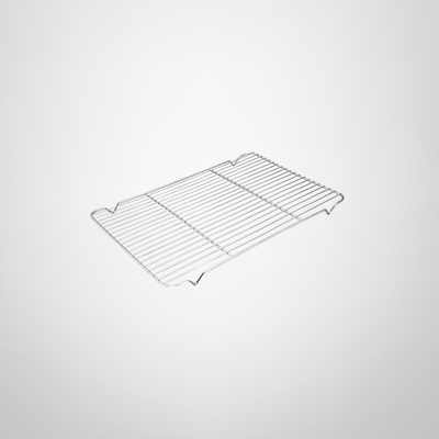 Rejilla Rectangular de Acero Inoxidable 28x21cm