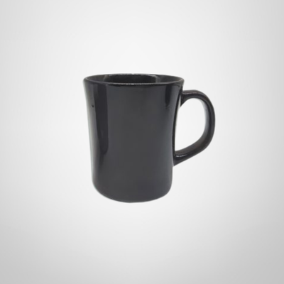 Taza de Cerámica Negra 350ml