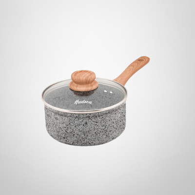 Cacerola &quot;Granito Stone&quot; de Aluminio Forjado c/Cabo 20cm HUDSON