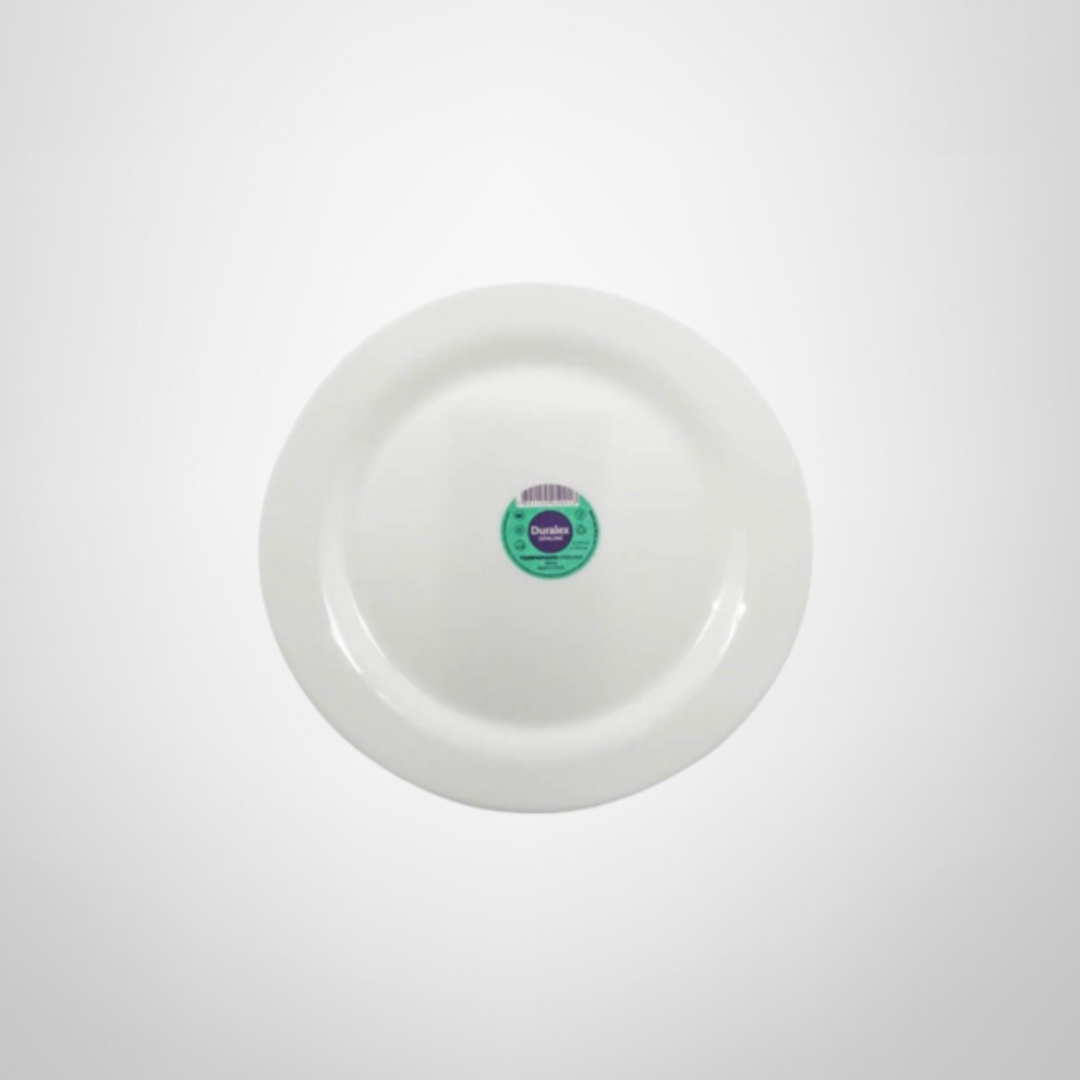 Plato Llano 24cm &quot;Menú&quot; NADIR Blanco