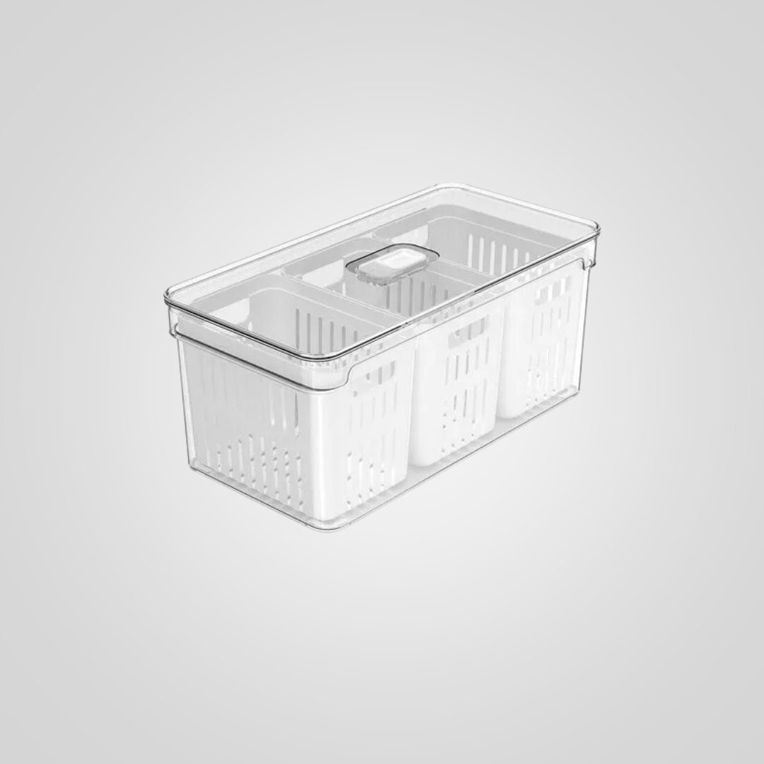 Organizador de heladera &quot;clear fresh&quot;