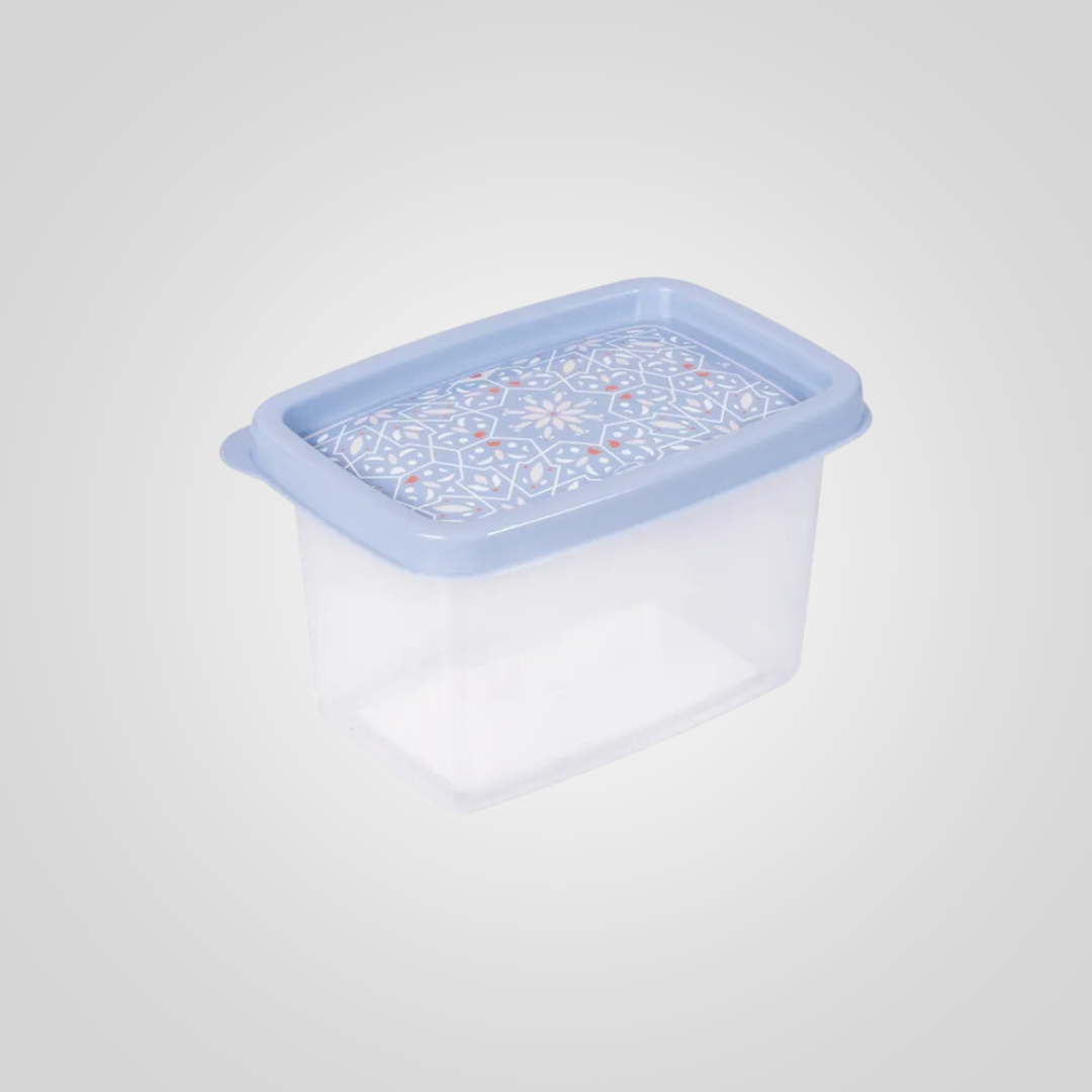 Recipiente Rectangular 430ml PLASUTIL “Tropical”
