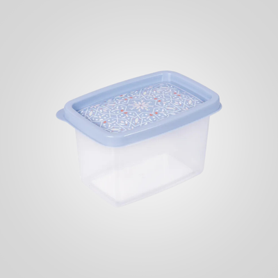 Recipiente Rectangular 430ml PLASUTIL “Tropical”