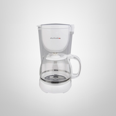 Cafetera de Goteo 10 Tazas 750w FUTURA Blanca