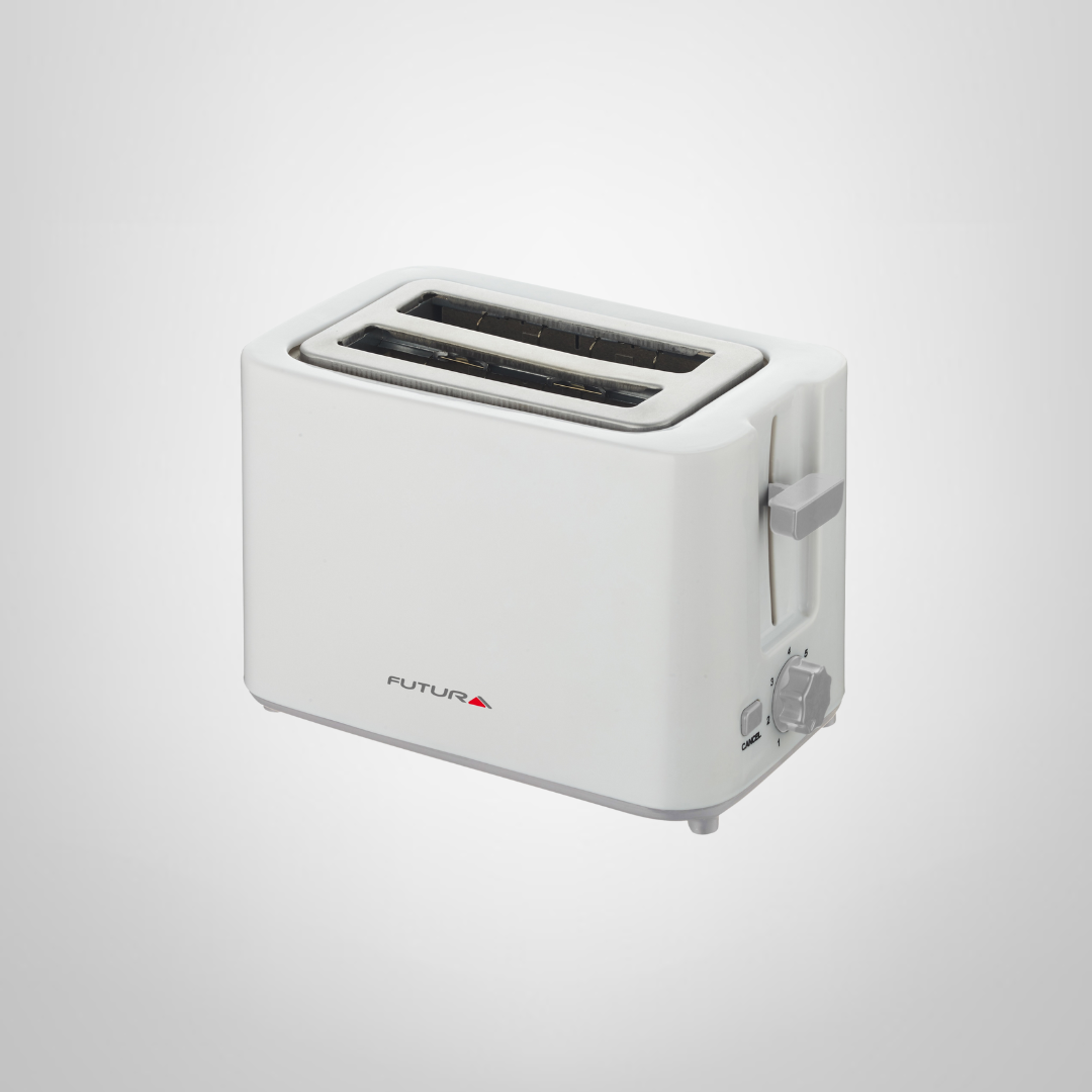 Tostadora 2 Panes 700w FUTURA Blanca