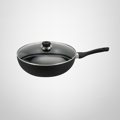 Wok Antiadherente 32cm &quot;Alumix&quot; HUDSON