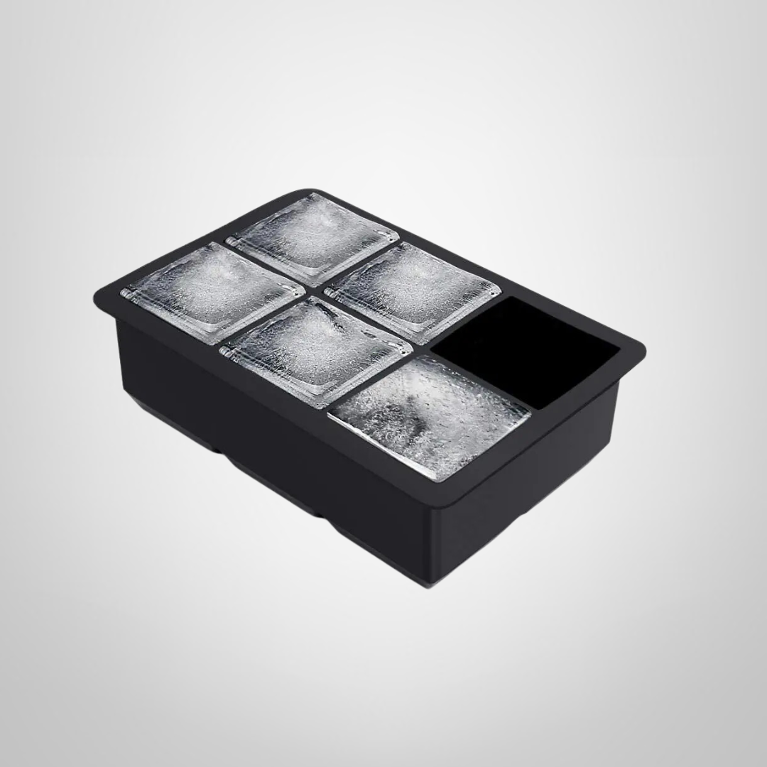 Cubetera de Silicona Rectangular 6 Cavidades (Colores Surtidos)