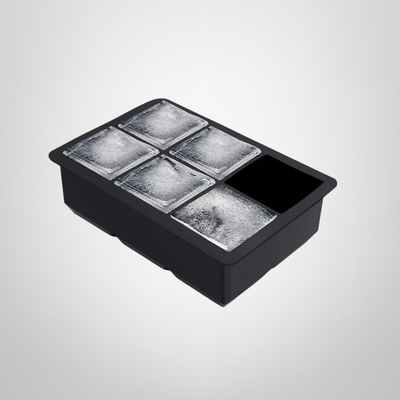 Cubetera de Silicona Rectangular 6 Cavidades