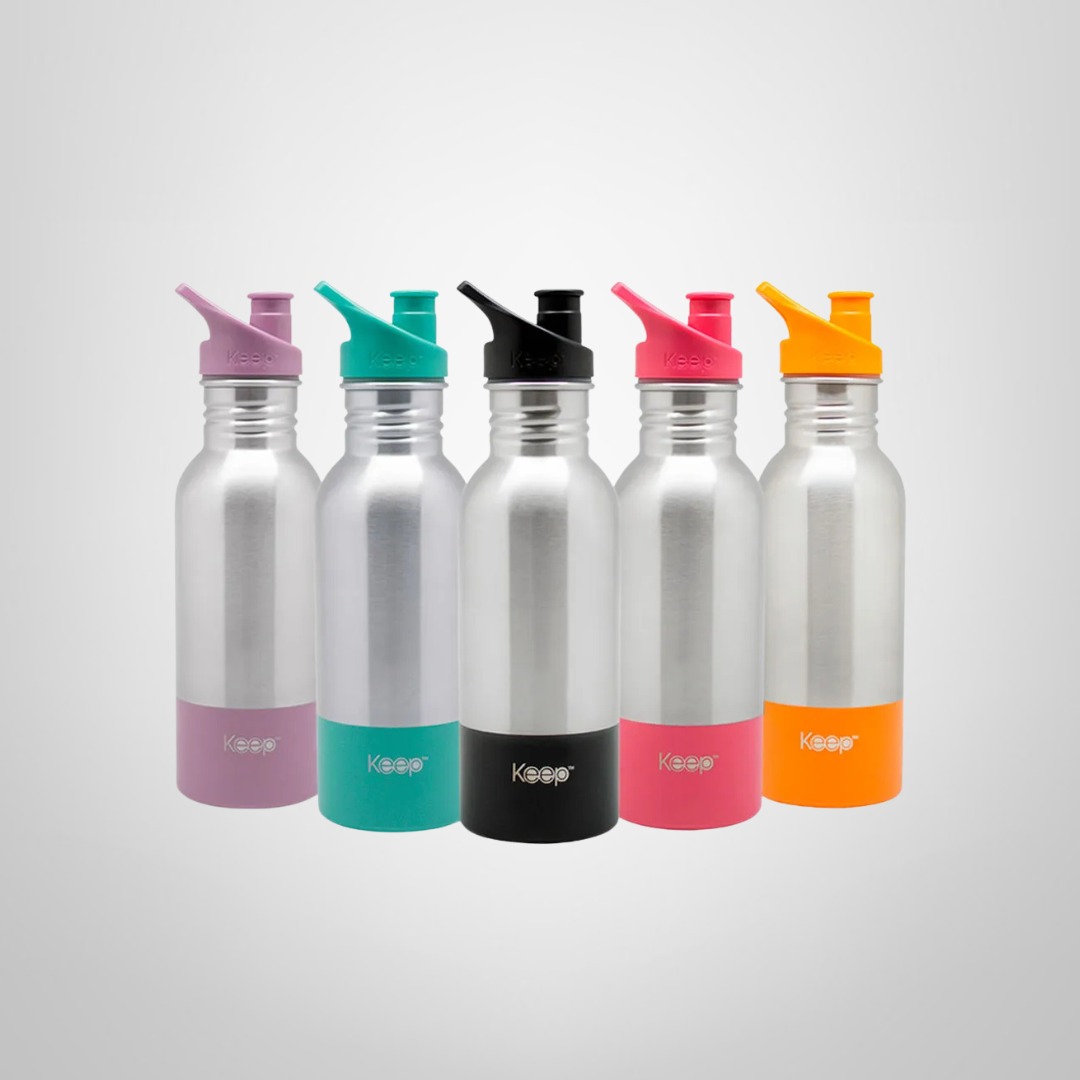 Botella de Acero Inoxidable 600ml KEEP