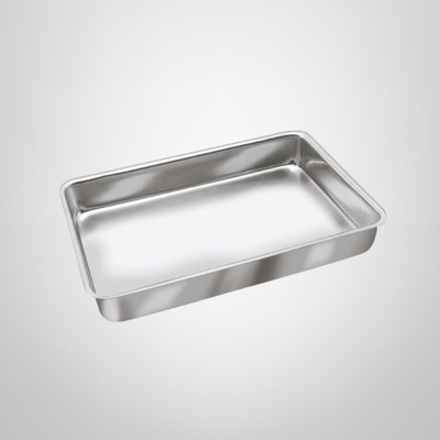 Asadera de Aluminio Rectangular Baja 41,5x29,5x4,3cm RAMOS
