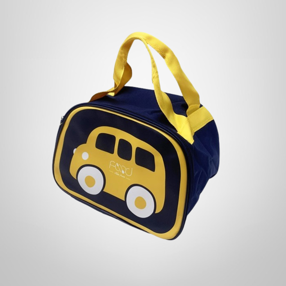 Bolsa Lunchera de Tela Termica Infantil &quot;Auto&quot;