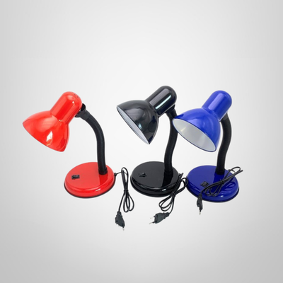 Lampara de Escritorio con Base y Cuello Flexible