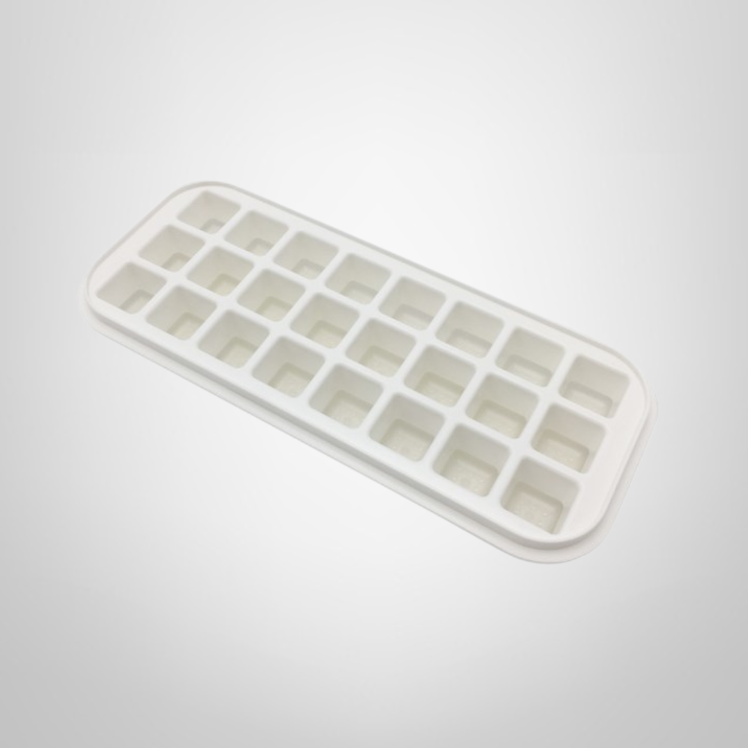 Cubetera de Plastico c/Base de Silicona para 24 Hielos
