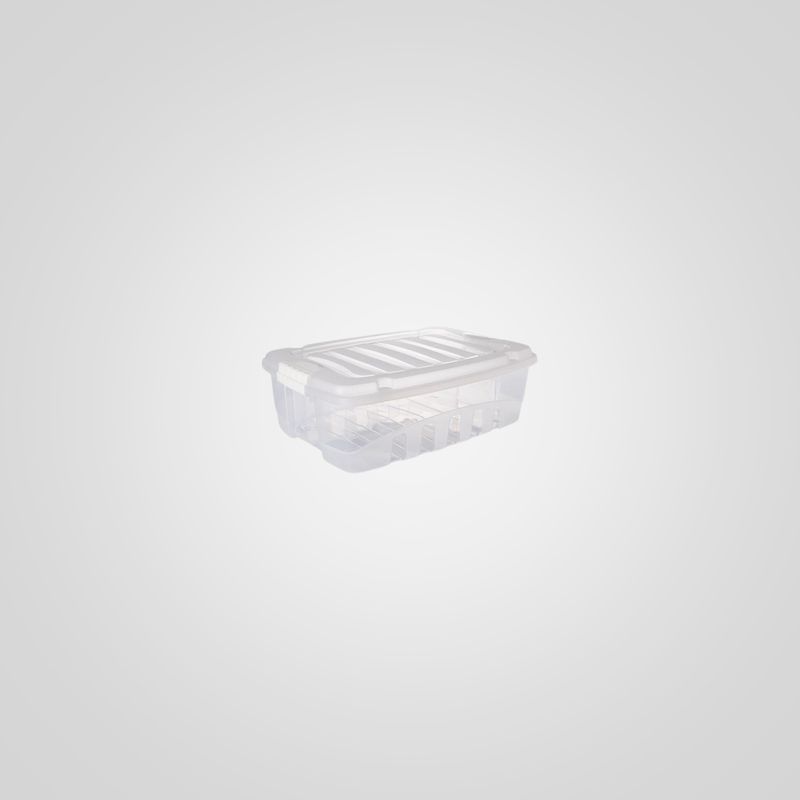 Caja Organizadora 9,3 Litros Transparente PLASÚTIL