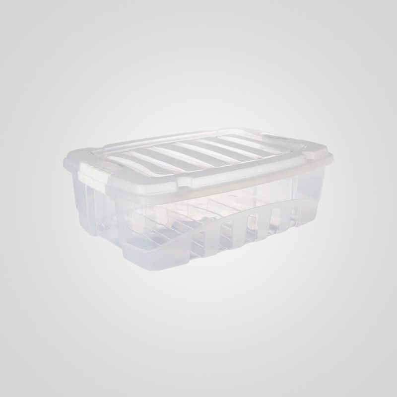 Caja Organizadora 38 Litros Transparente PLASÚTIL