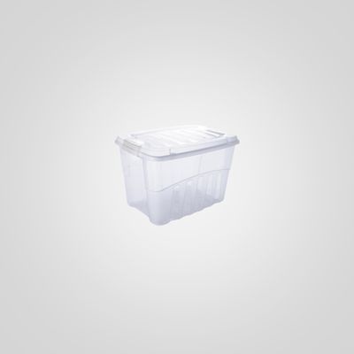 Caja Organizadora 19 Litros Transparente PLASÚTIL