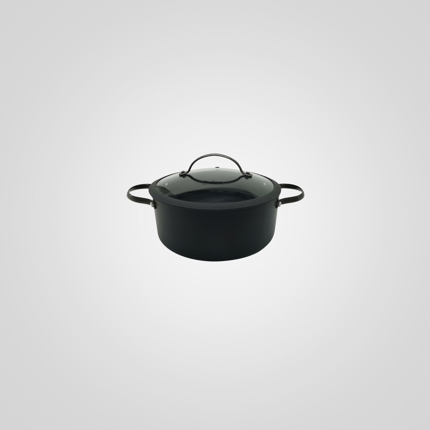 Cacerola 24 cm &quot;total black&quot; HUDSON