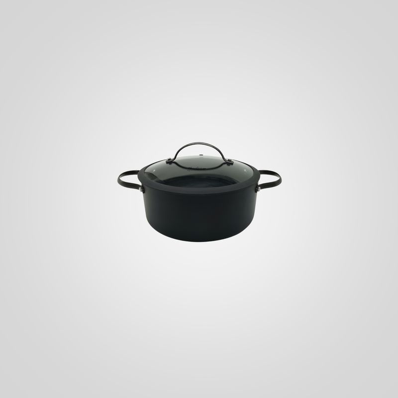 Cacerola 24 cm &quot;total black&quot; HUDSON
