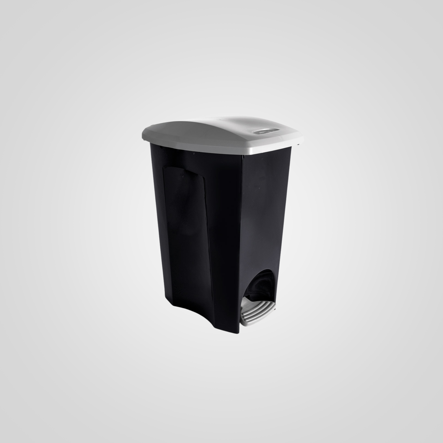 Basurero con pedal 30 litros PLASÚTIL “Ecoblack”