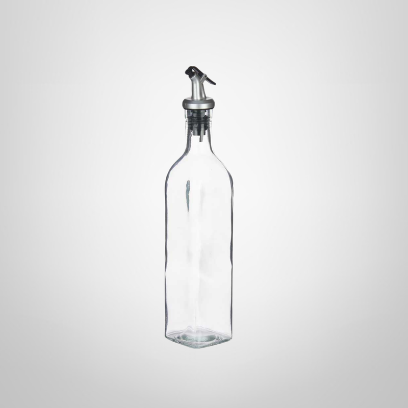 Aceitera de Vidrio 250ml con Tapon Dosificador