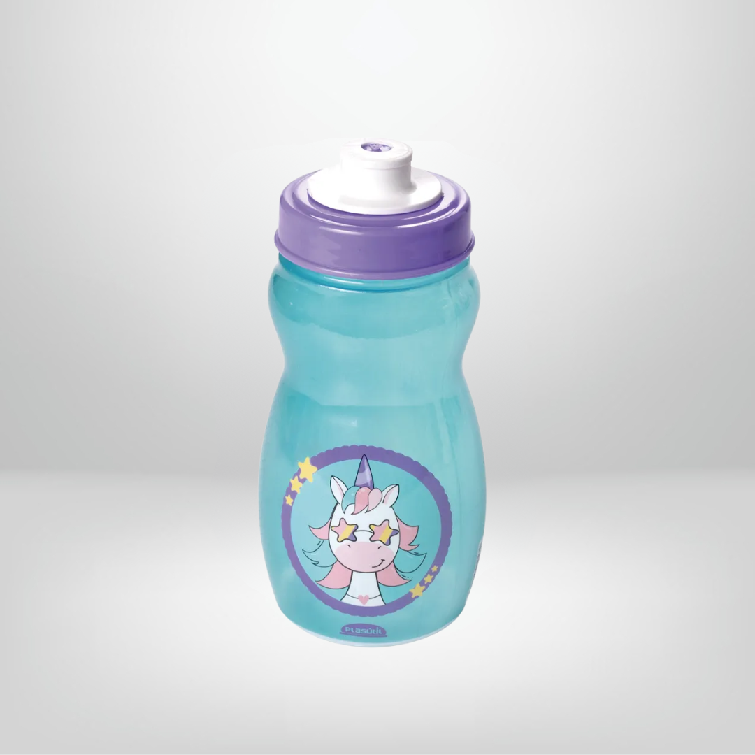 Botella Squeeze 300ml PLASÚTIL &quot;Unicornio&quot;