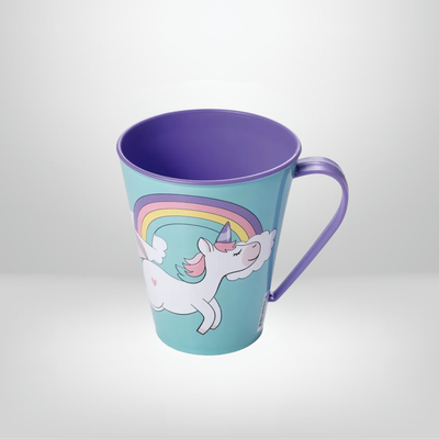 Taza 360ml PLASÚTIL &quot;Unicornio&quot;