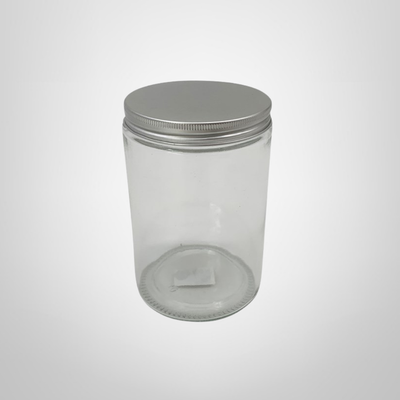 Recipiente de Vidrio c/Tapa Rosca de Metal 1300ml