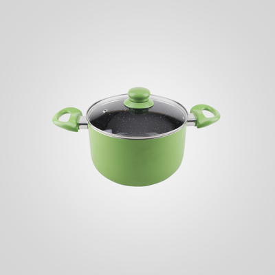 Cacerola 24 cm &quot;verde&quot; interior cerámico CUORI
