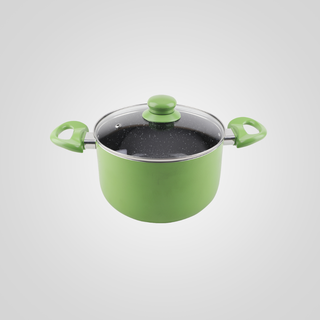 Cacerola 26cm &quot;verde&quot; interior cerámico CUORI