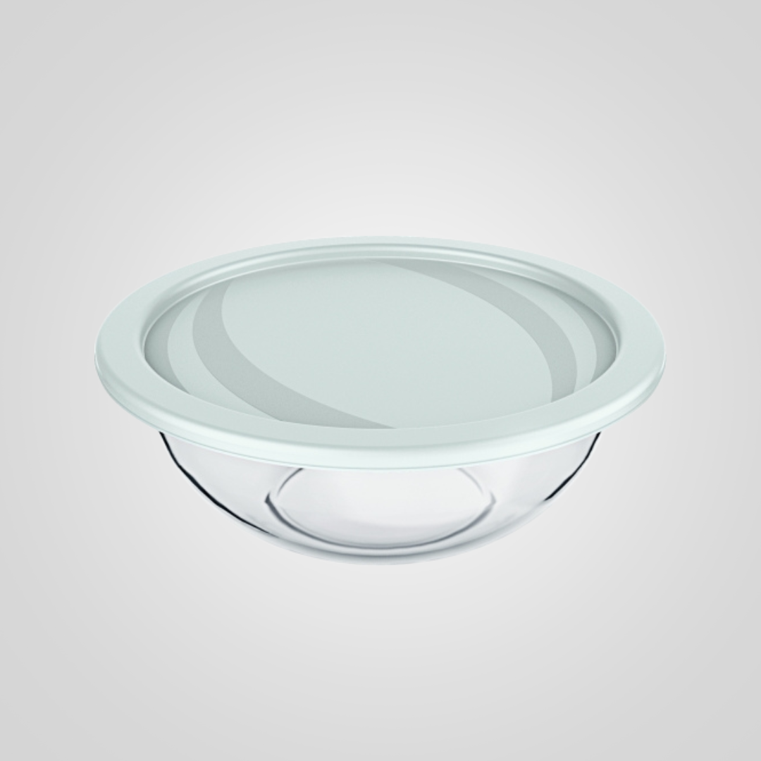 Bowl con tapa plástica 1,5 lts NADIR