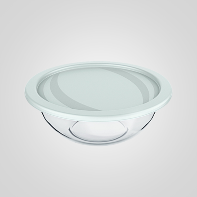 Bowl con tapa plástica 1,5 lts NADIR
