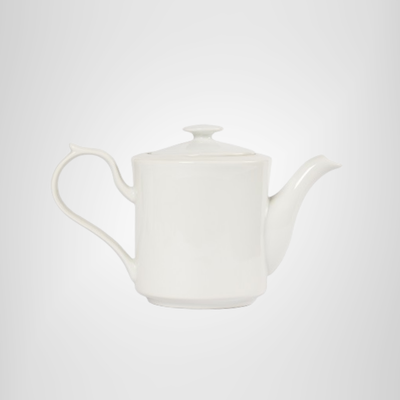 Cafetera/Tetera de Ceramica 1100ml Blanca