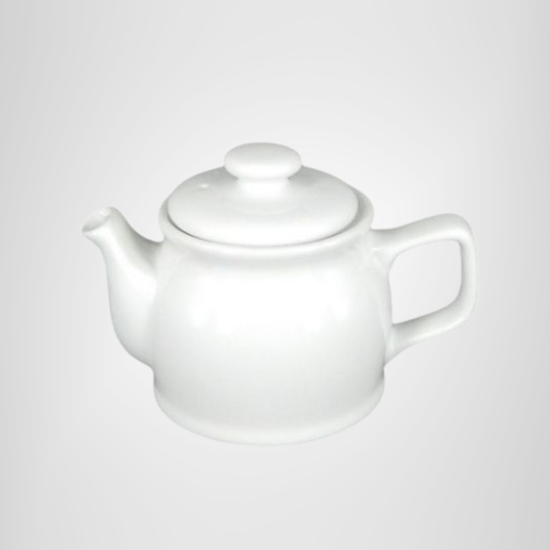 Tetera de Ceramica 500ml Blanca